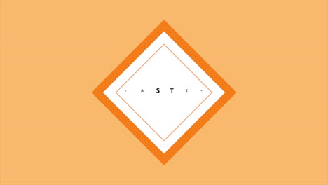 Ostermotiv-Diamant-Auf-Orangefarbenem-Hintergrund,-Lebendiges,-Festliches-Design