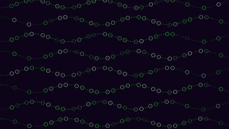 Welliges-Grün-schwarzes-Muster-Mit-Zickzacklinien