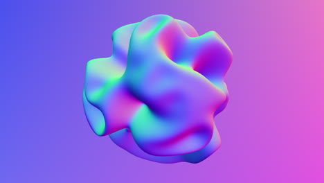 Abstrakte-3D-Darstellung-Bunter,-Geschwungener-Formen-Mit-Tiefe