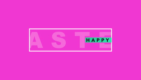 Easter-happy-vibrant-pink-banner-with-stylish-lettering