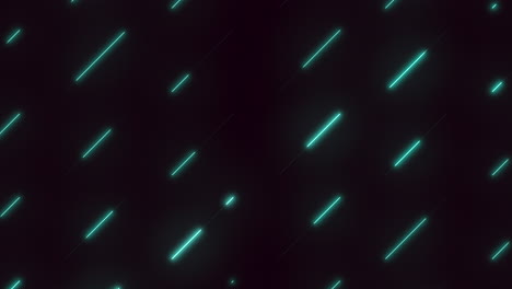 Futuristic,-glowing-blue-lines-on-a-dark-background