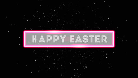 Modern-neon-sign-celebrate-easter-with-colorful-Happy-Easter-display