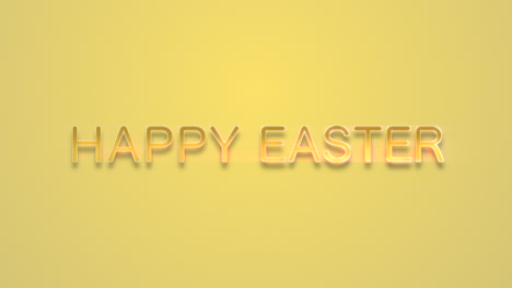 Happy-Easter-greeting-on-yellow-background-with-stars