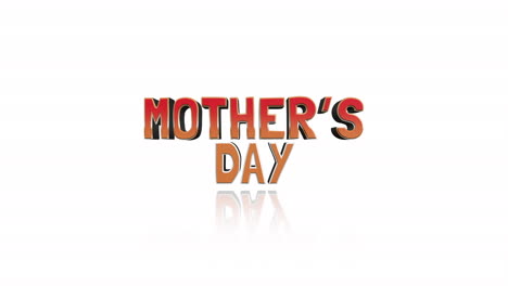 Celebrate-Mother's-day-with-a-vibrant-logo-in-reflecting-letters