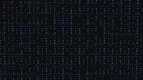 Faszinierendes-Gittermuster-Aus-Blauen-Punkten-Auf-Schwarzem-Hintergrund