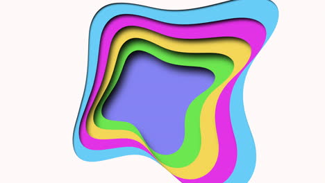 Lebendiges-3D-Regenbogenobjekt-Mit-Gestapelten-Schichten-Bunter-Formen