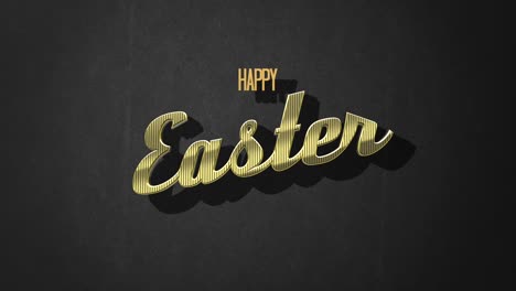 Golden-Easter-greetings-on-captivating-black-background