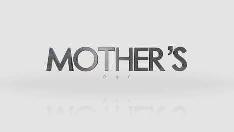 Muttertagstext-Mit-Stylischem-Silbernen-Logo