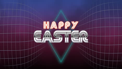 Futuristic-easter-bunny-with-neon-Happy-Easter