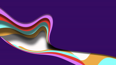 Dynamisches-Und-Farbenfrohes-Kunstwerk-Mit-Lebendigen-Linien,-Die-Wie-Wellen-Fließen