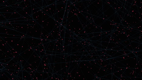 Kompliziertes-Schwarzes-Und-Rotes-Netzwerk-Ein-Komplexes-Design-Aus-Linien-Und-Punkten