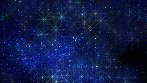 Estrellas-Brillantes-En-Un-Espacio-Oscuro