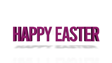 Rolling-purple-Happy-Easter-text-on-white-gradient