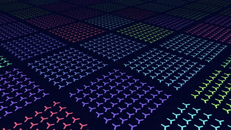 Vibrant-checkerboard-grid-of-colored-squares-in-varying-shades