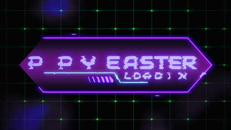 Exciting-easter-celebration-Happy-Easter-loading-neon-sign