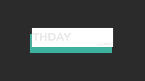 Moderne-Und-Minimalistische-Happy-Birthday-Karte-Mit-Schwarz-weißem-Design