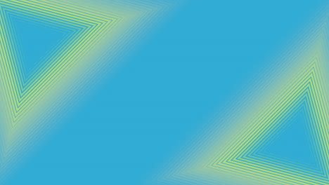 Parallel-blue-and-yellow-triangles-on-blue-background