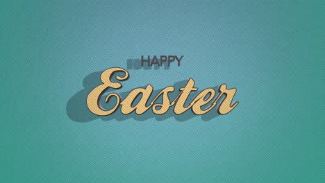 Handwritten-Happy-Easter-greeting-card-on-light-blue-background