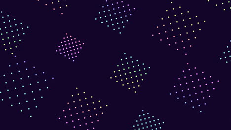 Vibrant-dotted-geometric-pattern-on-dark-background