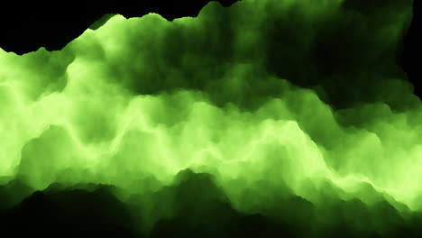 Green-glowing-wave-pattern,-versatile-design-element-for-websites-and-graphic-projects