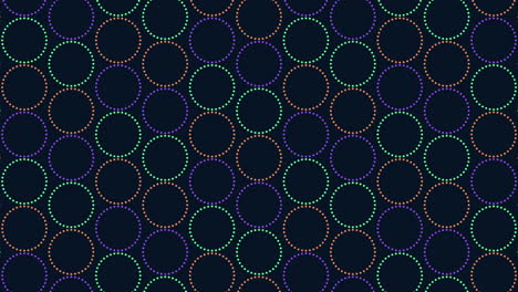 Geometric-circles-connected-by-lines-on-a-black-background