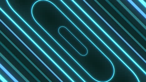 Vibrant-blue-neon-light-with-glowing-diagonal-line