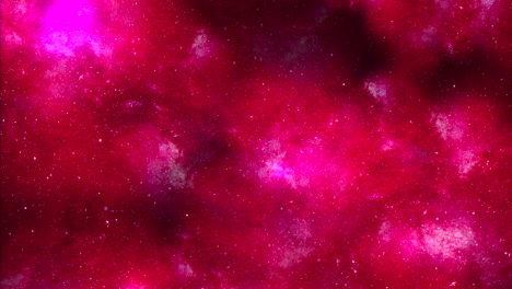 Nebulosa-Vibrante-De-Color-Rojo-Y-Morado,-Un-Intrincado-Tapiz-Cósmico.