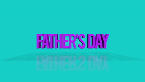Celebraciones-Del-Día-Del-Padre-En-Una-Impresionante-Tipografía-3d-Sobre-Fondo-Azul