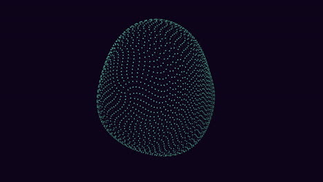 Imaginative-3d-sphere-of-dots-creating-illusion,-floating-in-space