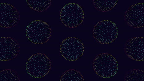 Colorful-overlapping-circles-create-mesmerizing-pattern-on-black-background