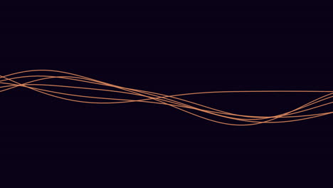 Energía-Dinámica-Líneas-Naranjas-Vibrantes-Sobre-Un-Lienzo-Negro