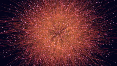Night-sky-illuminated-by-vibrant-firework-explosion