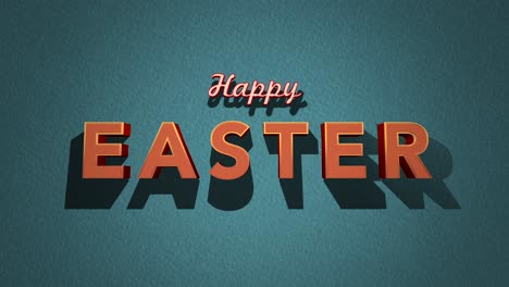 Colorful-easter-greeting-Happy-Easter-with-paper-cutout-effect