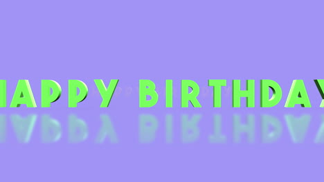 Rodando-Texto-De-Feliz-Cumpleaños-En-Degradado-Púrpura