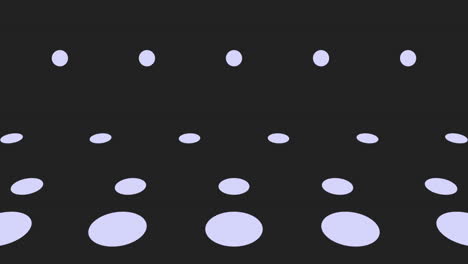Faszinierende-Kreise-Weiße-Punkte-Auf-Einer-Schwarzen-Leinwand
