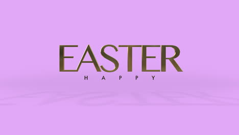 Blissful-vibes-golden-Happy-Easter-text-on-purple-background