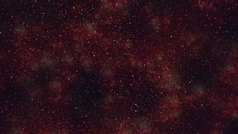 Faszinierender-Nachthimmel,-Dunkelroter-Und-Schwarzer-Hintergrund-Mit-Verstreuten-Weißen-Punkten
