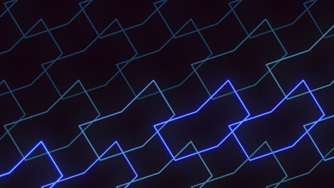 Geometrischer-Blauer-Rautenmuster-Kacheleffekt-Mit-Wiederholten-Dreiecken