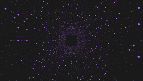Futuristischer-Schwarzer-Und-Violetter-Hintergrund-Mit-Verstreuten-Weißen-Punkten