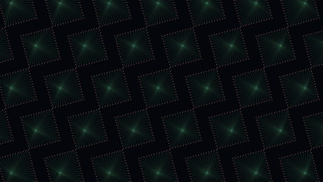 Diagonal-black-and-green-checkerboard-pattern-with-diamond-center