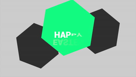 Green-hexagon-pattern-with-Happy-Easter-text