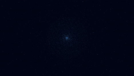 Mysterious-circular-object-a-cluster-of-white-dots-on-a-dark-background