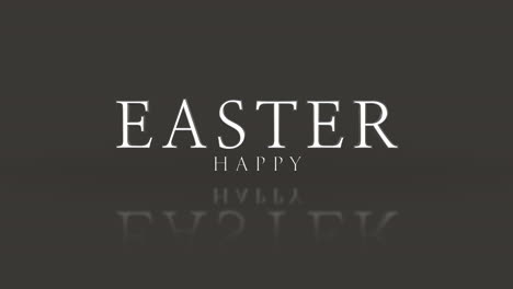 Happy-Easter-logo-minimalist-design-for-a-company---white-stacked-letters-on-black-background