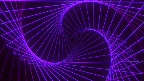 Mesmerizing-3d-purple-spiral-with-glowing-effect