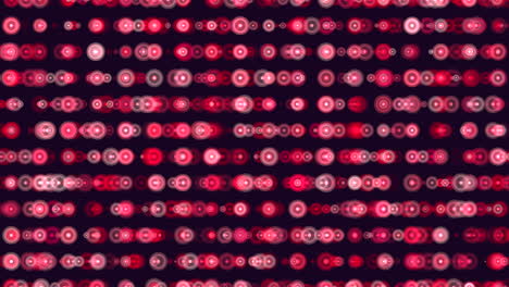 Red-circles-floating-in-air-create-dynamic-pattern
