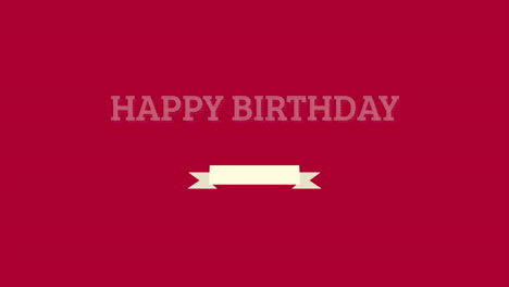 Alles-Gute-Zum-Geburtstag-In-Einfacher-Weißer-Schrift-Auf-Rotem-Hintergrund