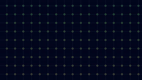 Symmetrical-grid-pattern-of-small-dots-on-dark-background