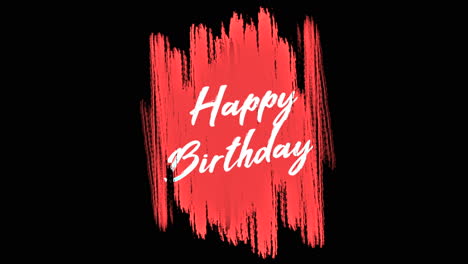 Roter-Pinselstrich-Mit-Happy-Birthday-In-Weißen-Buchstaben-Auf-Schwarzem-Hintergrund