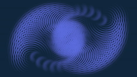 Faszinierende-Blaue-Spirale-Auf-Schwarzem-Hintergrund
