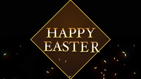 Golden-diamond-Happy-Easter-greeting-card-festive-and-celebratory-black-background